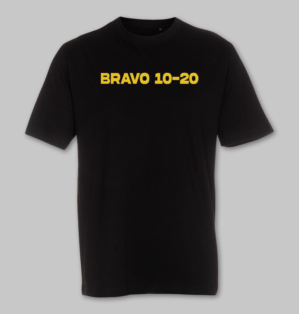 Bravo 10-20 Sort T-Shirt