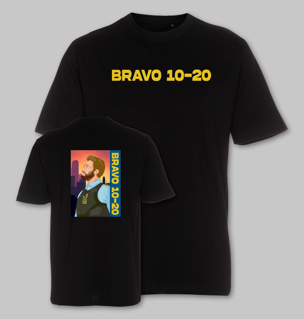Bravo 10-20 Sort T-Shirt
